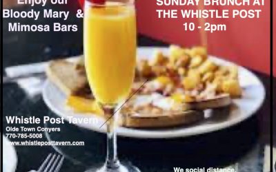 Best Brunch in Conyers, and Rockdale! Saturday and Sunday at the Whistle Post Tavern
